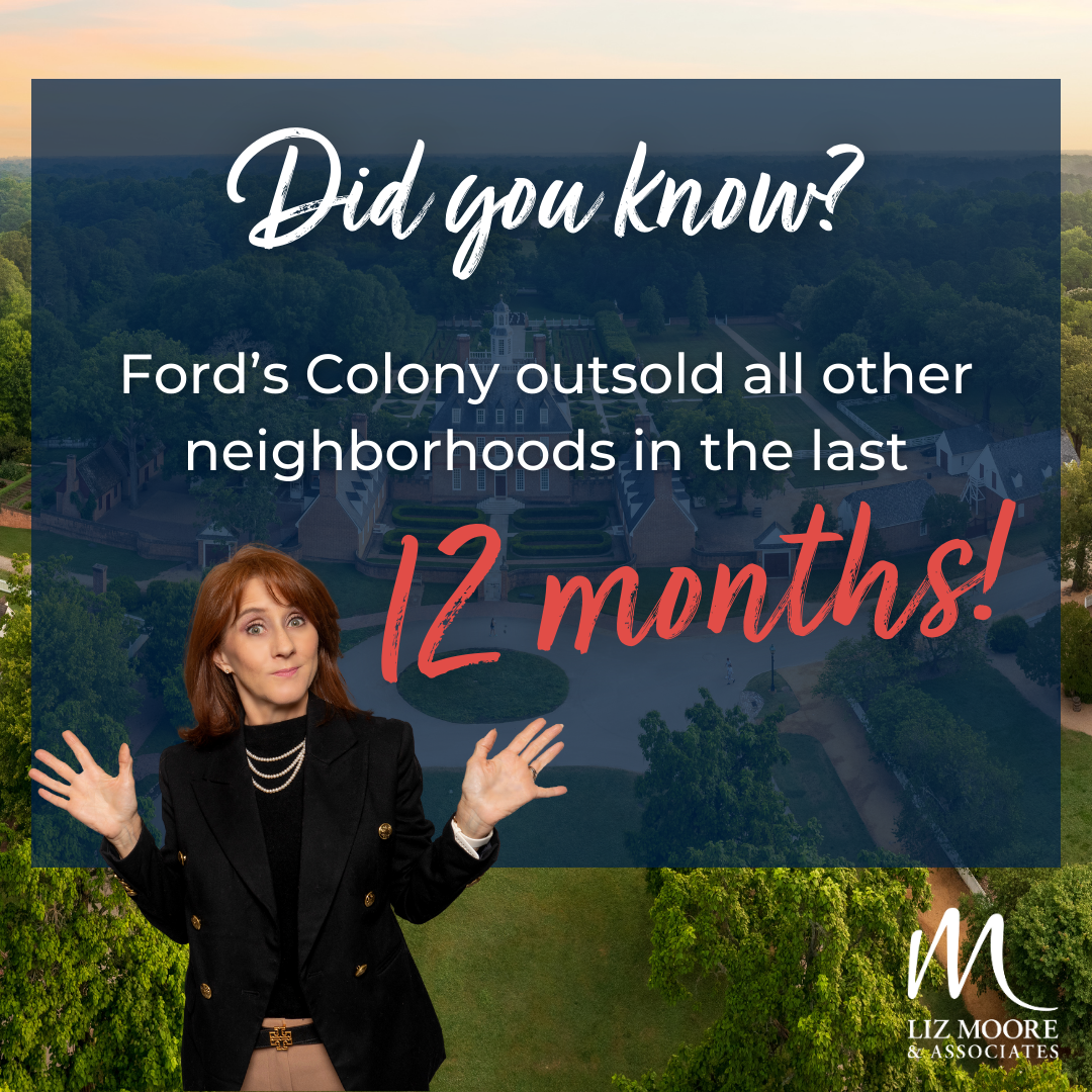 Ford's Colony Outsells All Other Neighborhoods